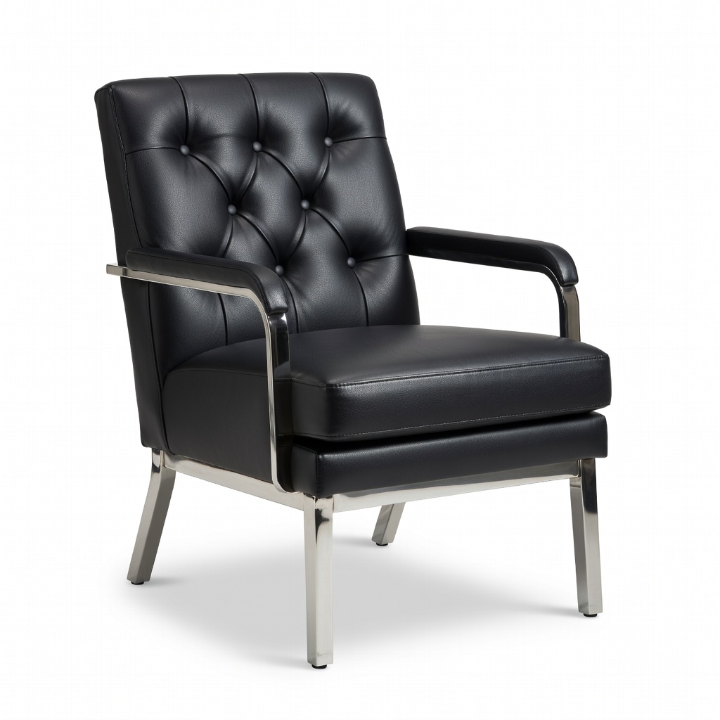 Flash Furniture Mid-Back Tufted Leather Accent Chair (ASIN: B00N4Z4Q0A)