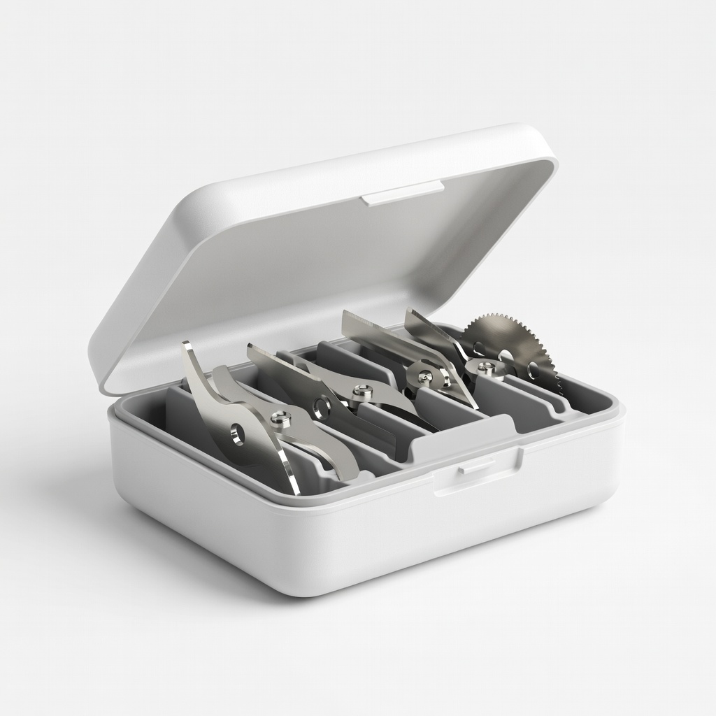 Food Processor Blade Storage Case