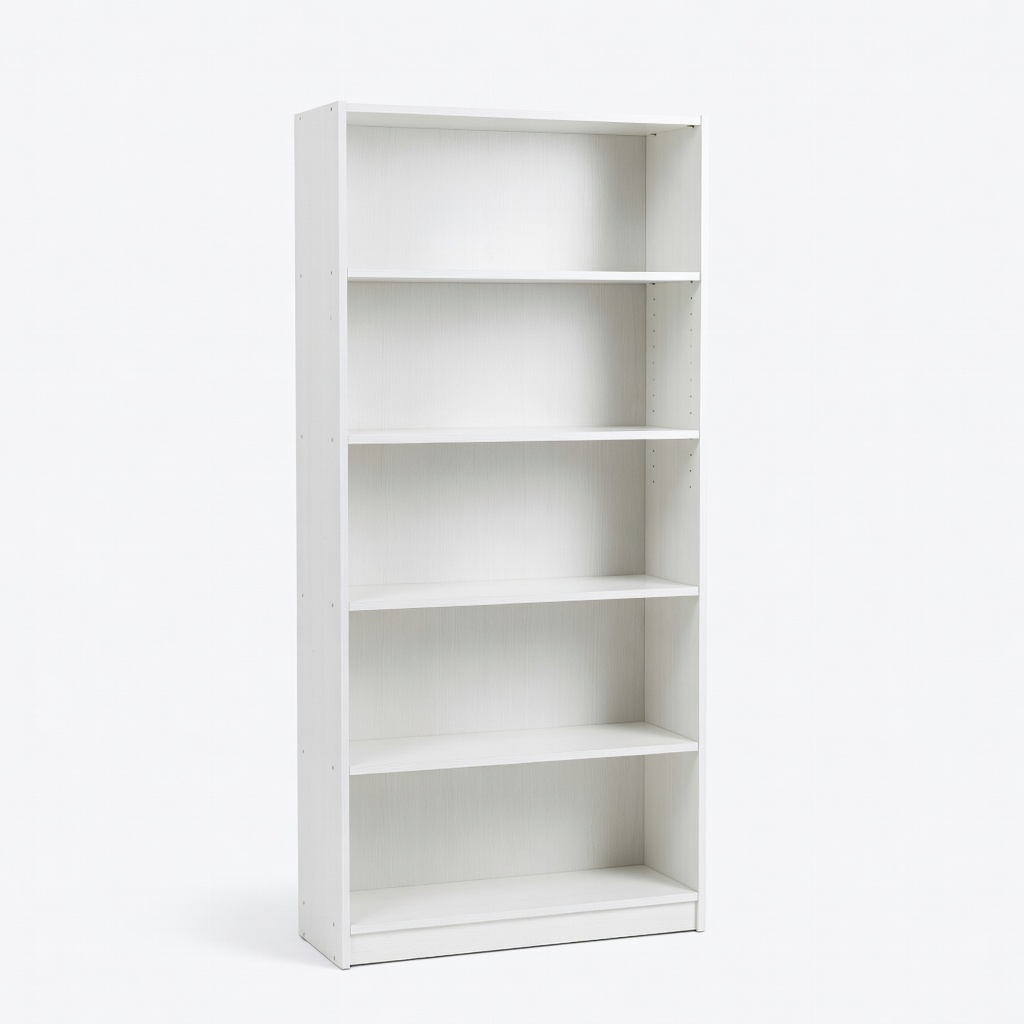 Furinno Jaya 5-Tier Open Bookshelf
