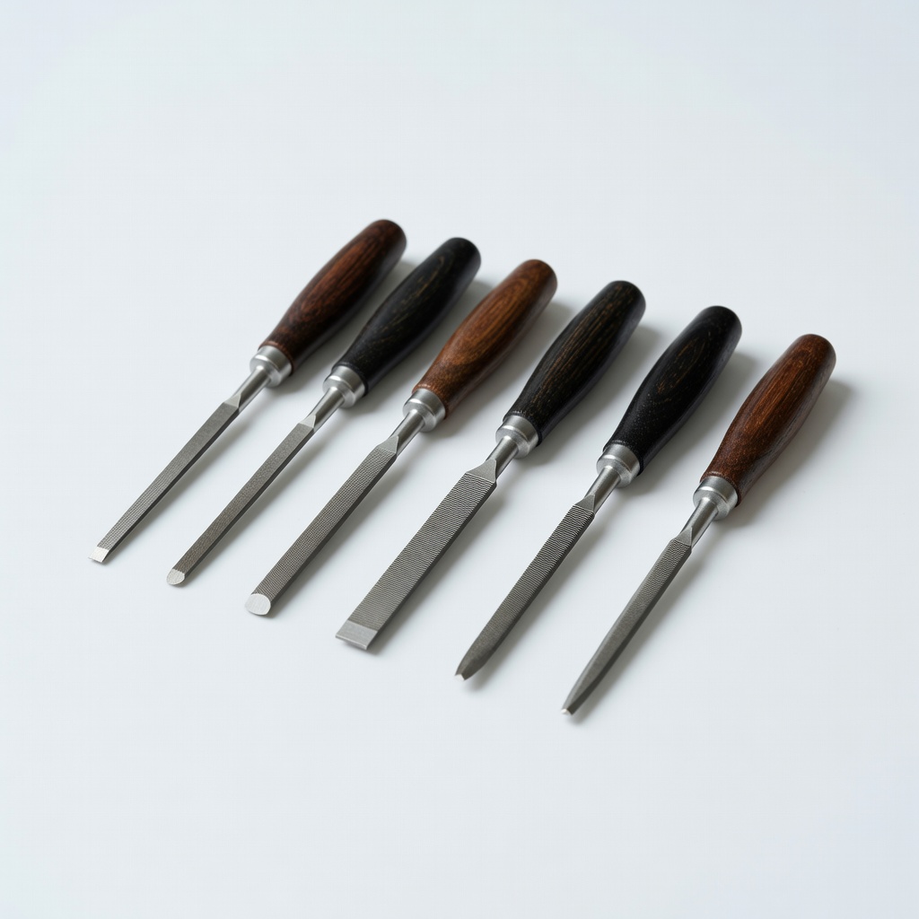 G. Pinelli Needle File Set (6-piece)