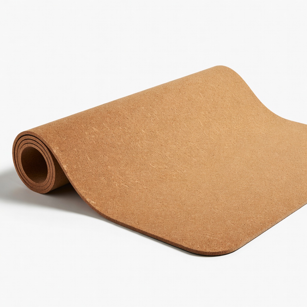 Gaiam Cork Yoga Mat - Premium Thick Pilates Mat