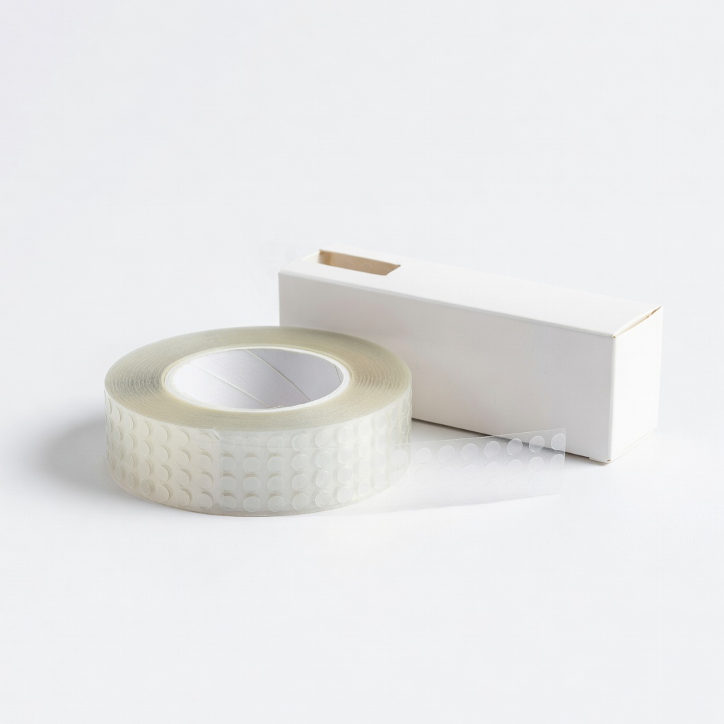 Glue Dots Clear Dot Roll (1/2", 200 count)
