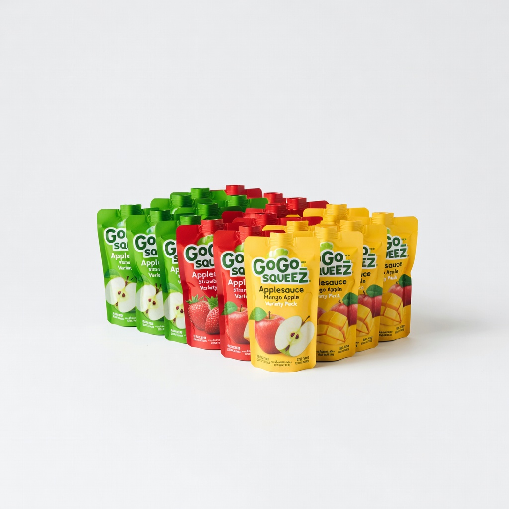GoGo squeeZ Applesauce on the Go Variety Pack, 20 Pouches