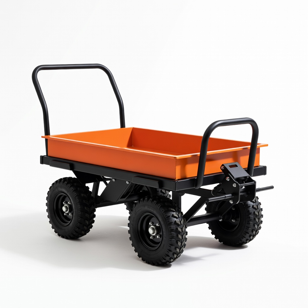Gorilla Carts GOR4PS Steel Utility Cart