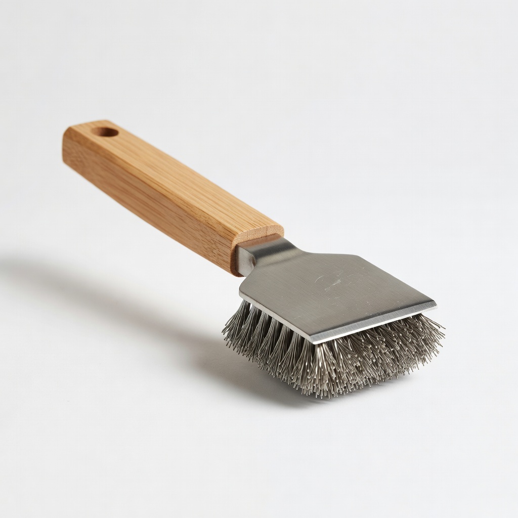 Grill Brush with Scraper