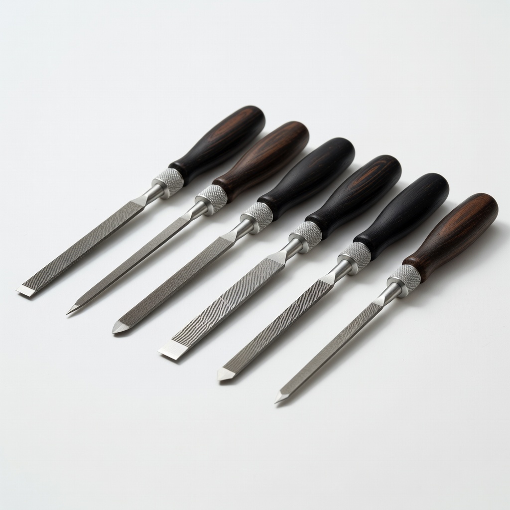 Grobet USA 6-Piece Needle File Set