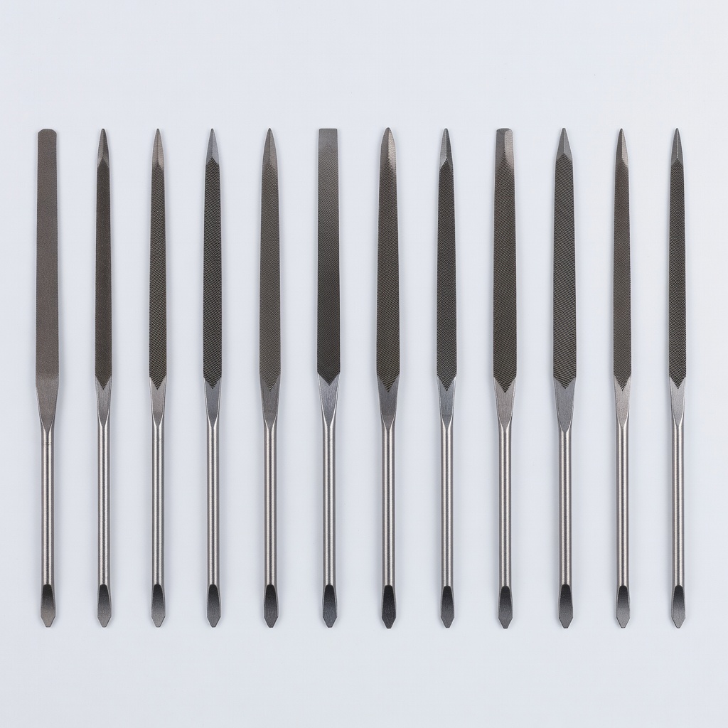 Grobet USA Swiss Needle File Set (12pc)