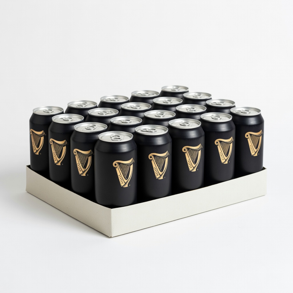 Guinness Draught Stout Beer, 14.9 fl oz Cans (18 Pack)