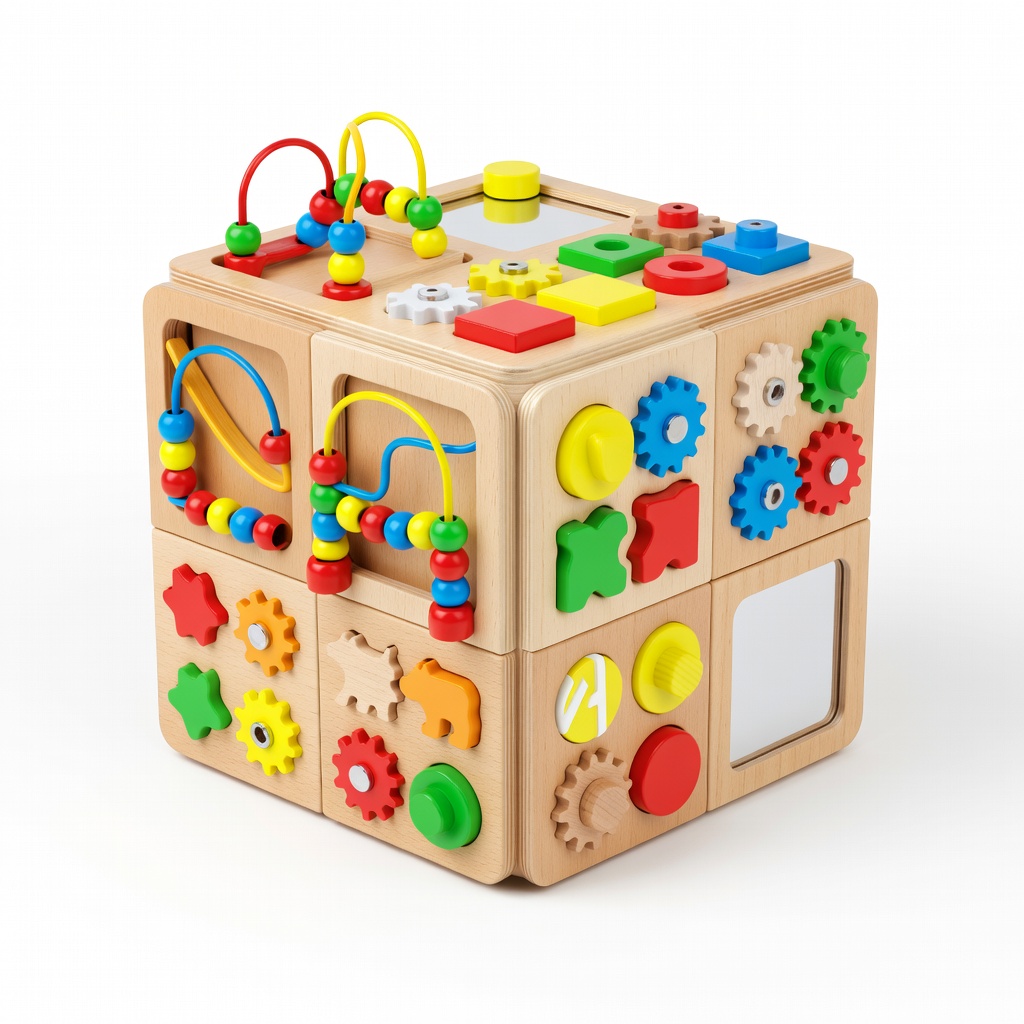 Hape E3022 Multi-Sided Activity Cube