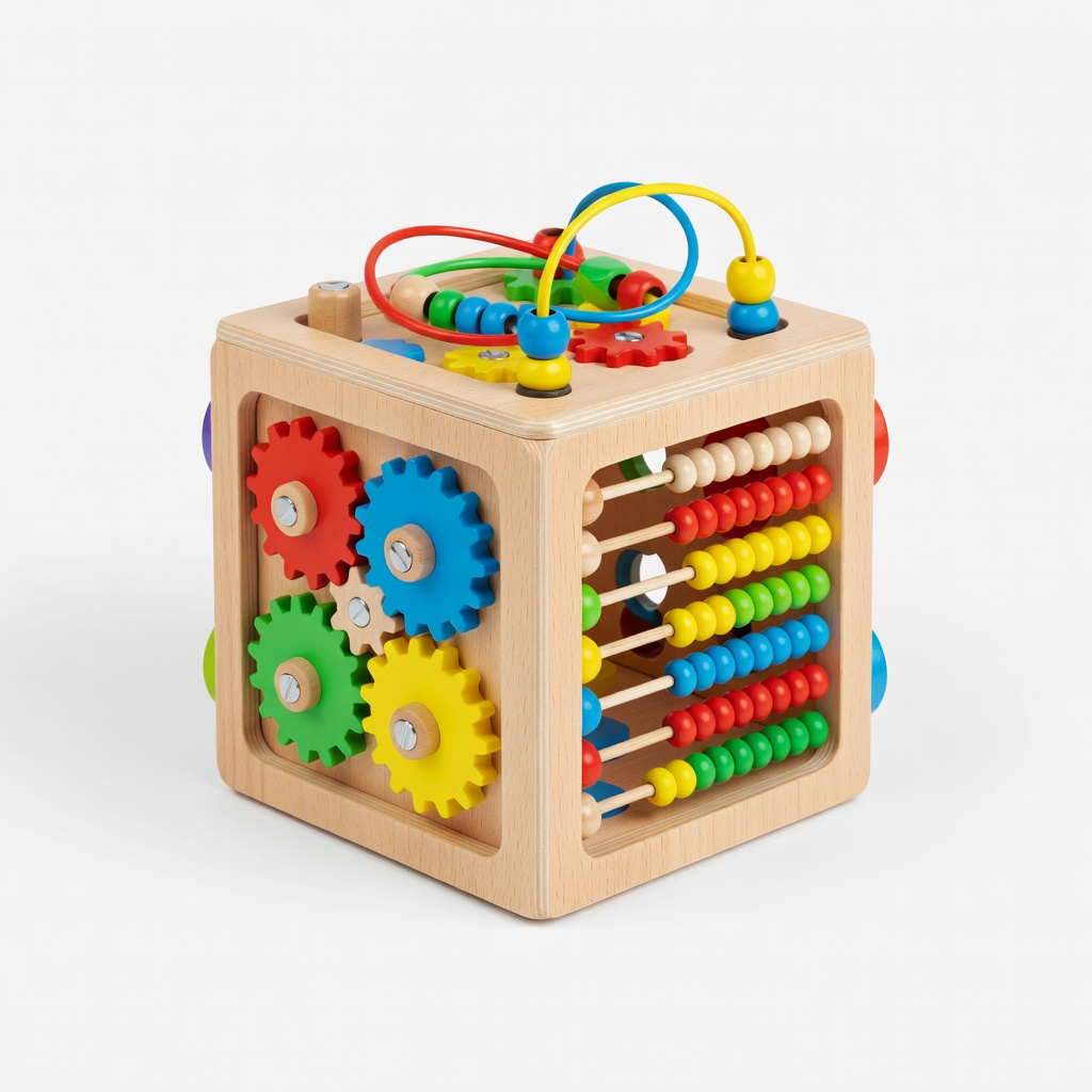 Hape Originals Multi-Sided Activity Cube