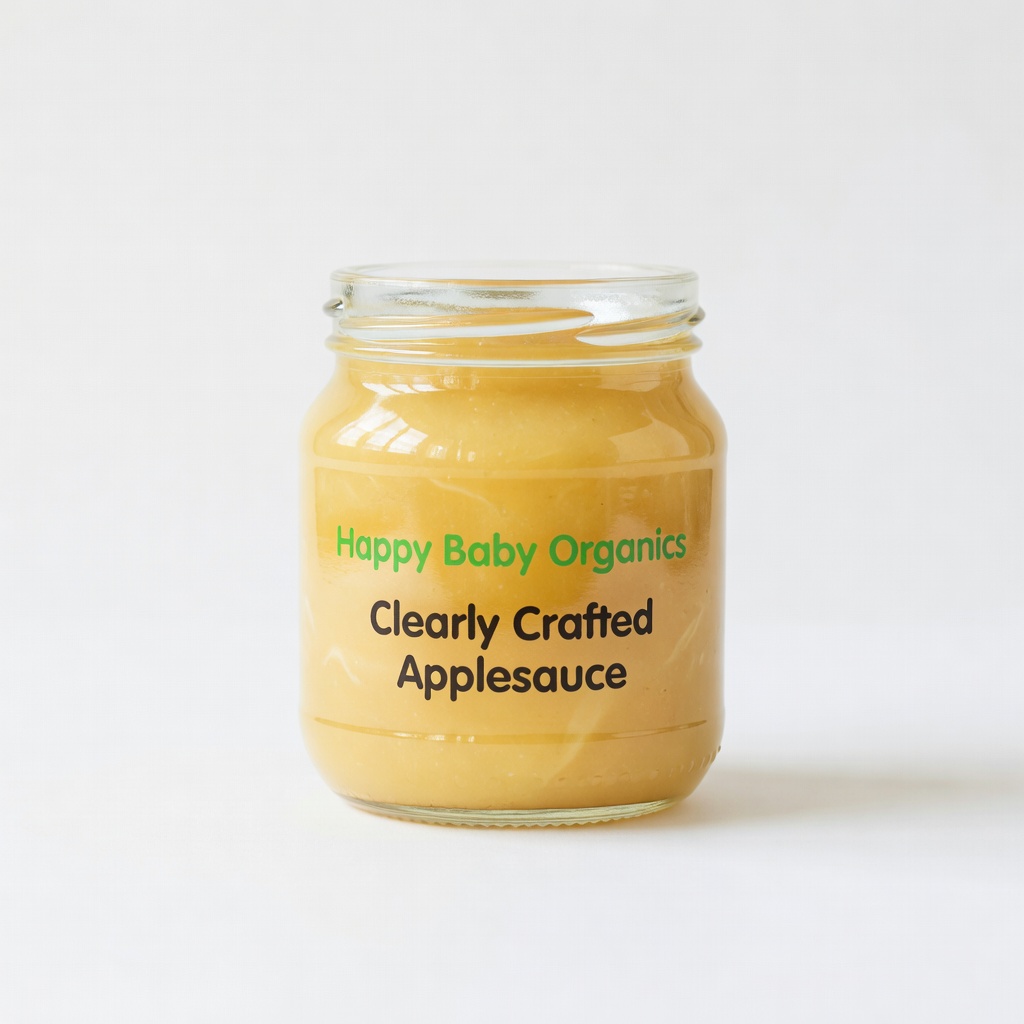 Happy Baby Organics Clearly Crafted Applesauce