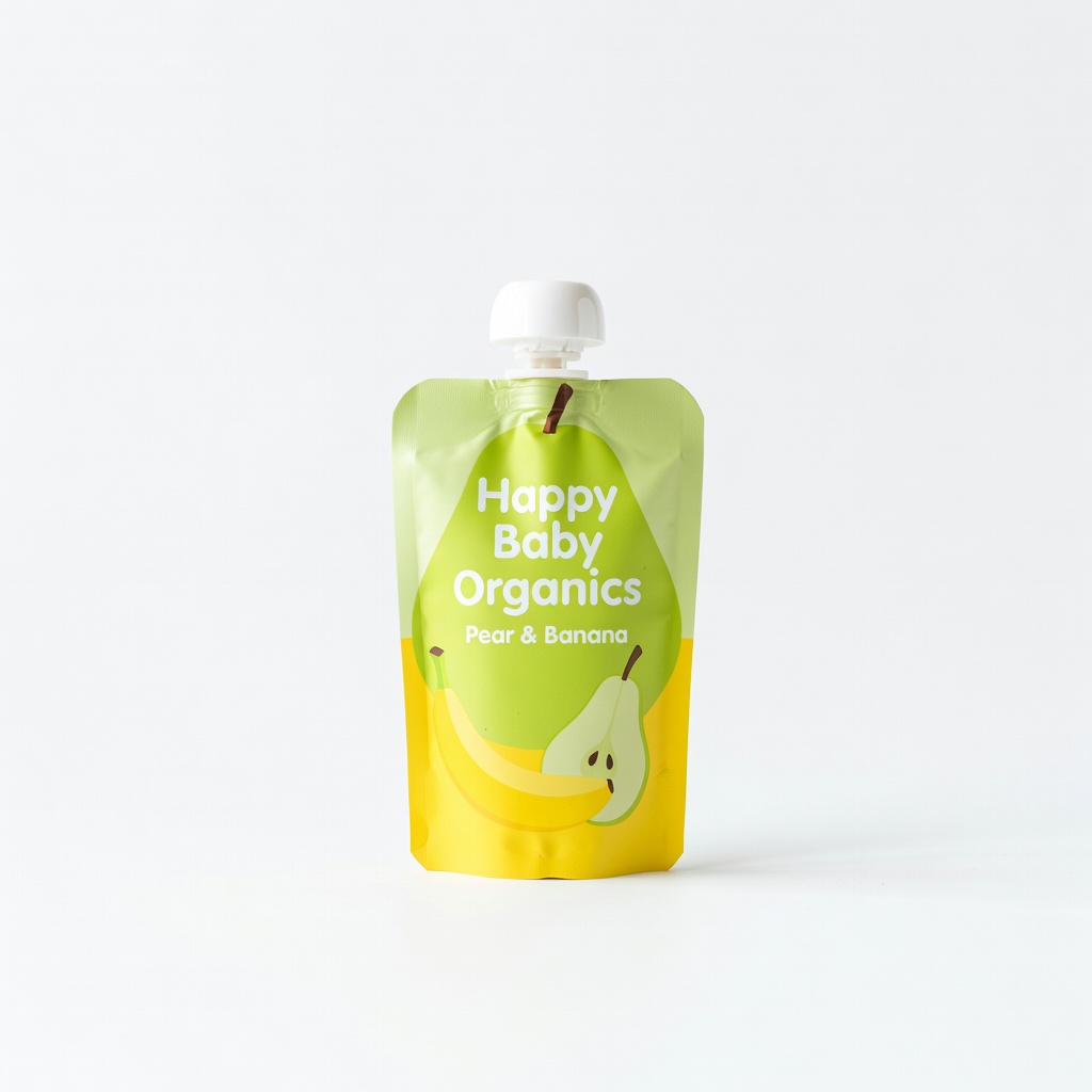 Happy Baby Organics Pear & Banana Pouch