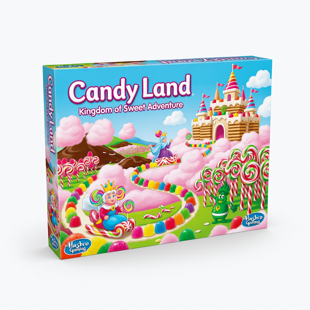 Hasbro Gaming Candy Land Kingdom Of Sweet Adventure Game