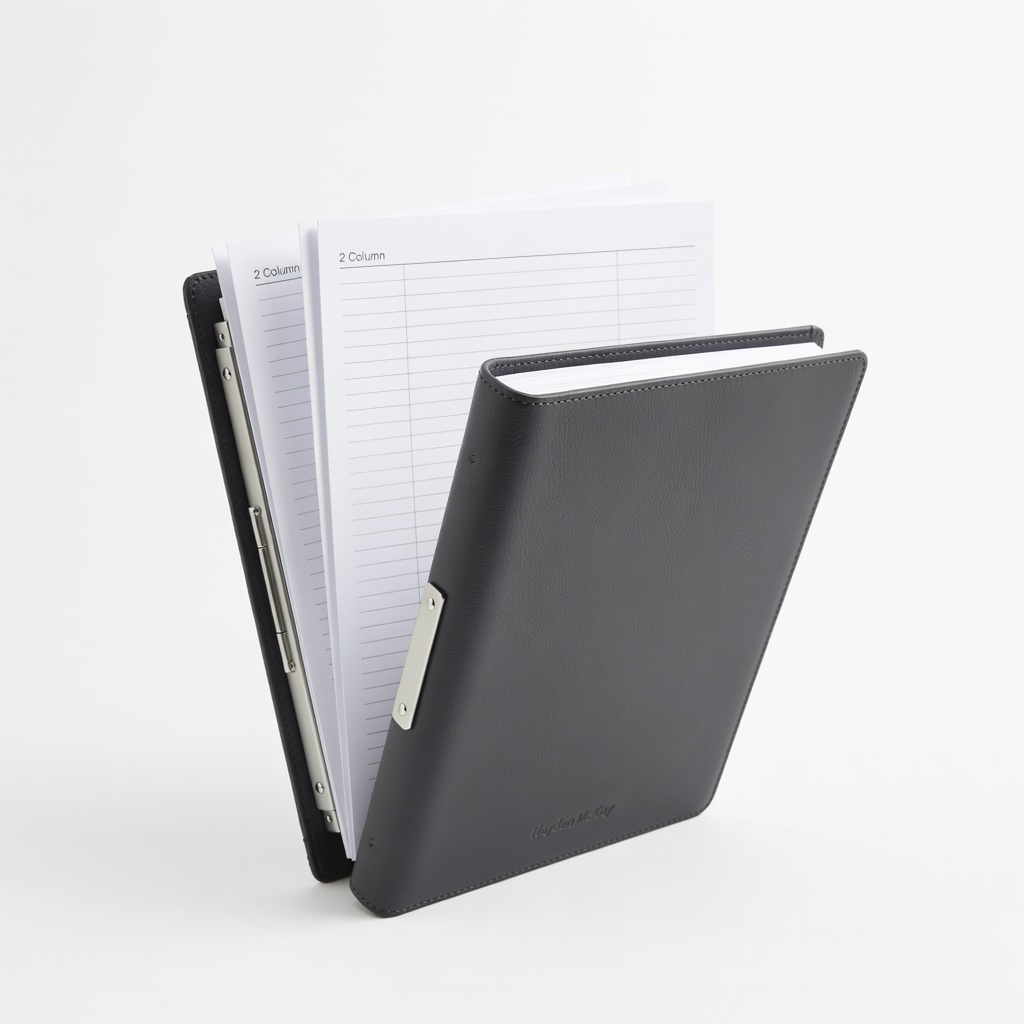 Hayden McKay 2 Column Ledger Sheets Refillable Book