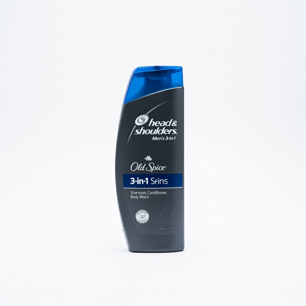 Head & Shoulders Men's 3-in-1 Shampoo Conditioner Body Wash Old Spice (ASIN: B07N1H8Z1S)