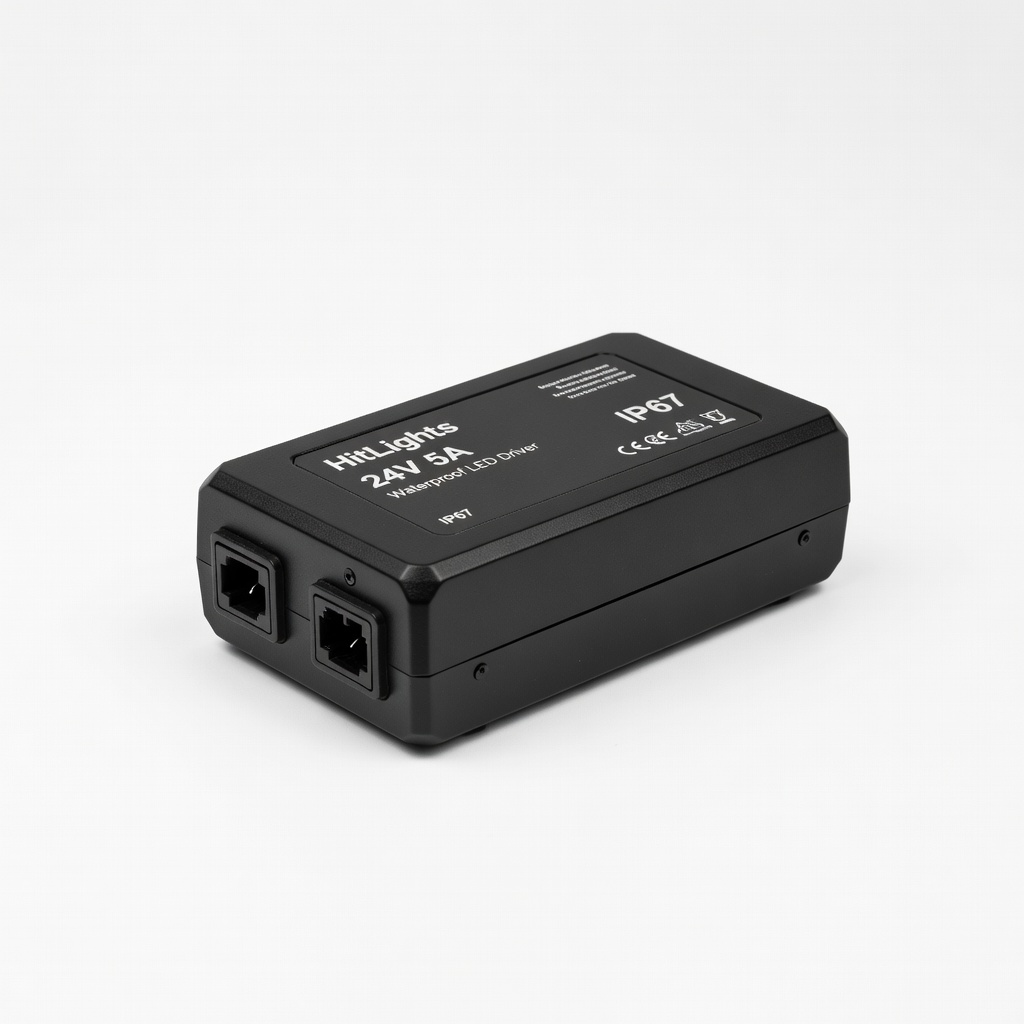 HitLights 24V 5A Waterproof LED Driver