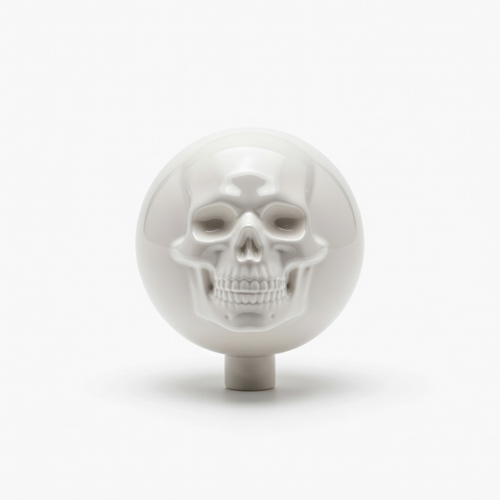 Hizpo Skull Ball Antenna Topper