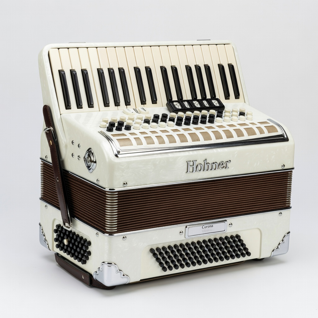 Hohner 1200HA Corona 48-Key 120-Bass Accordion