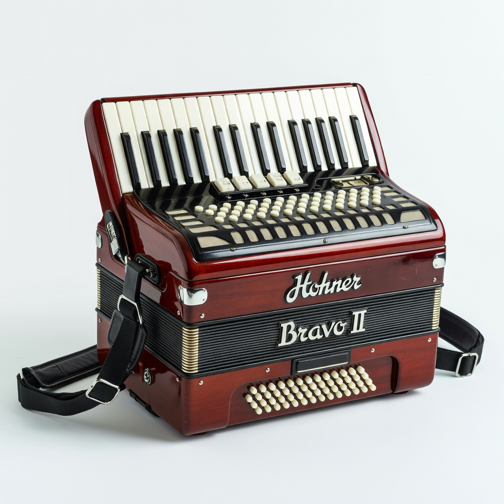 Hohner 1300HA Bravo II 80-Key Piano Accordion