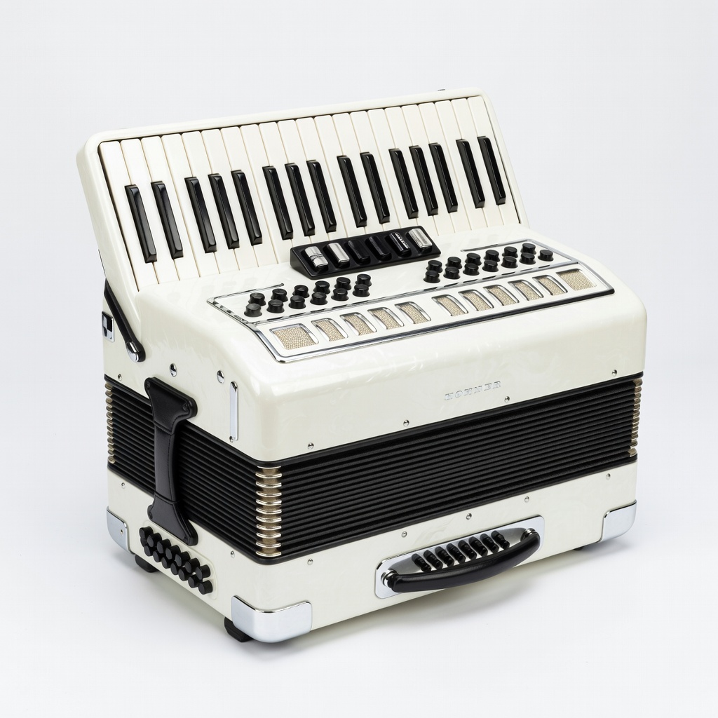 Hohner Bravo III 80FBD-F 80-Treble, 24-Bass Accordion