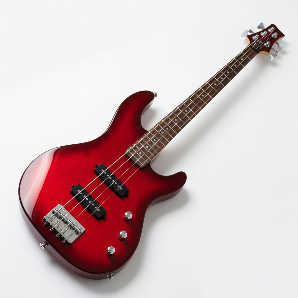 Ibanez GSR200 4 String Bass Guitar - Transparent Red Burst