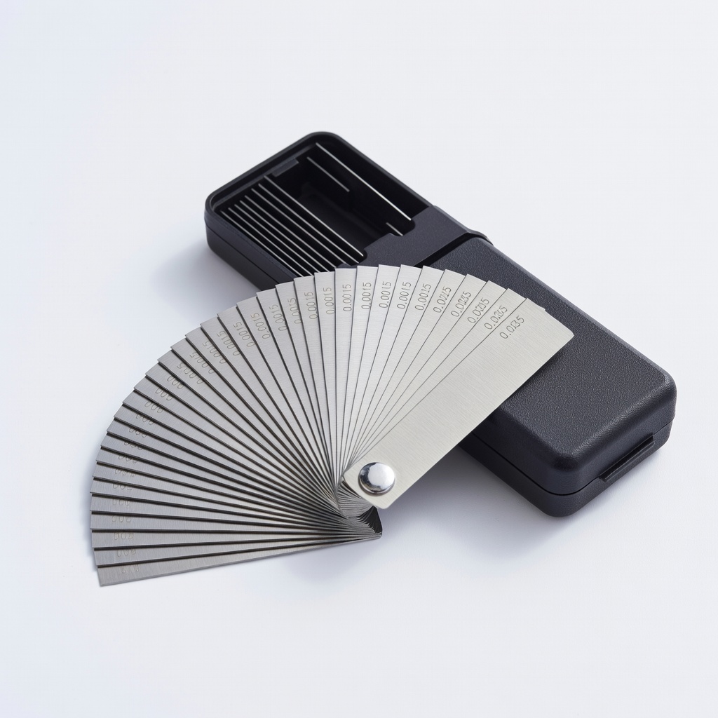 INTBUYING Guitar Feeler Gauge Set (32 Blades)