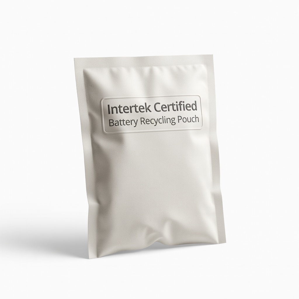 Intertek Certified Battery Recycling Pouch
