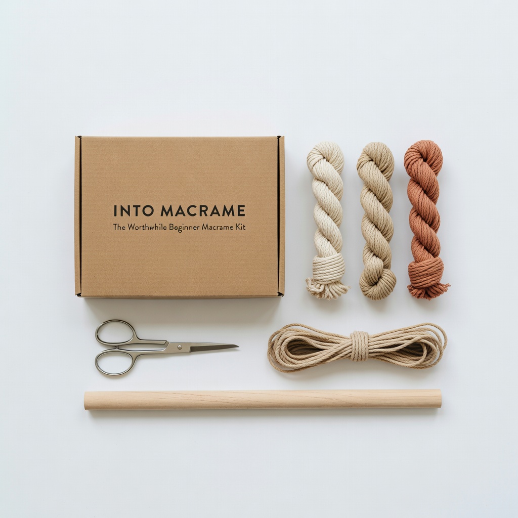 INTO MACRAME | The Worthwhile Beginner Macrame Kit