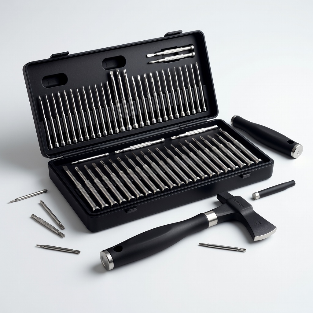 Jacobsen Hatchet Precision Screwdriver Set, 64 Pcs