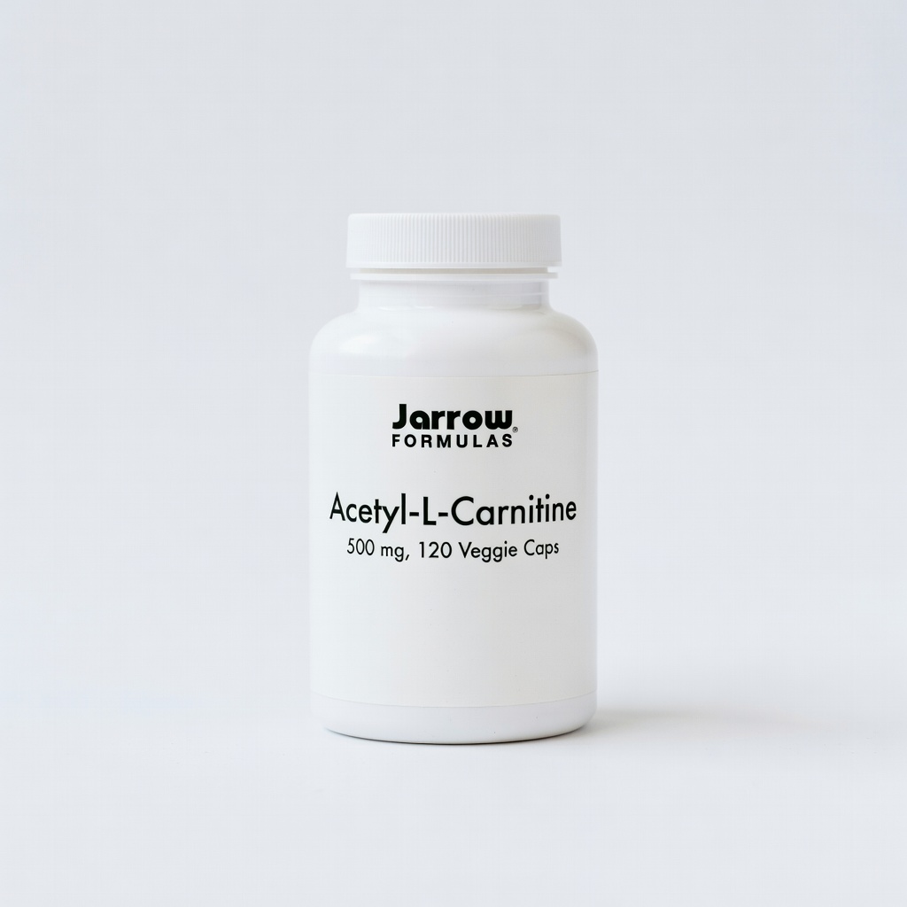 Jarrow Formulas Acetyl-L-Carnitine 500 mg, 120 Veggie Caps