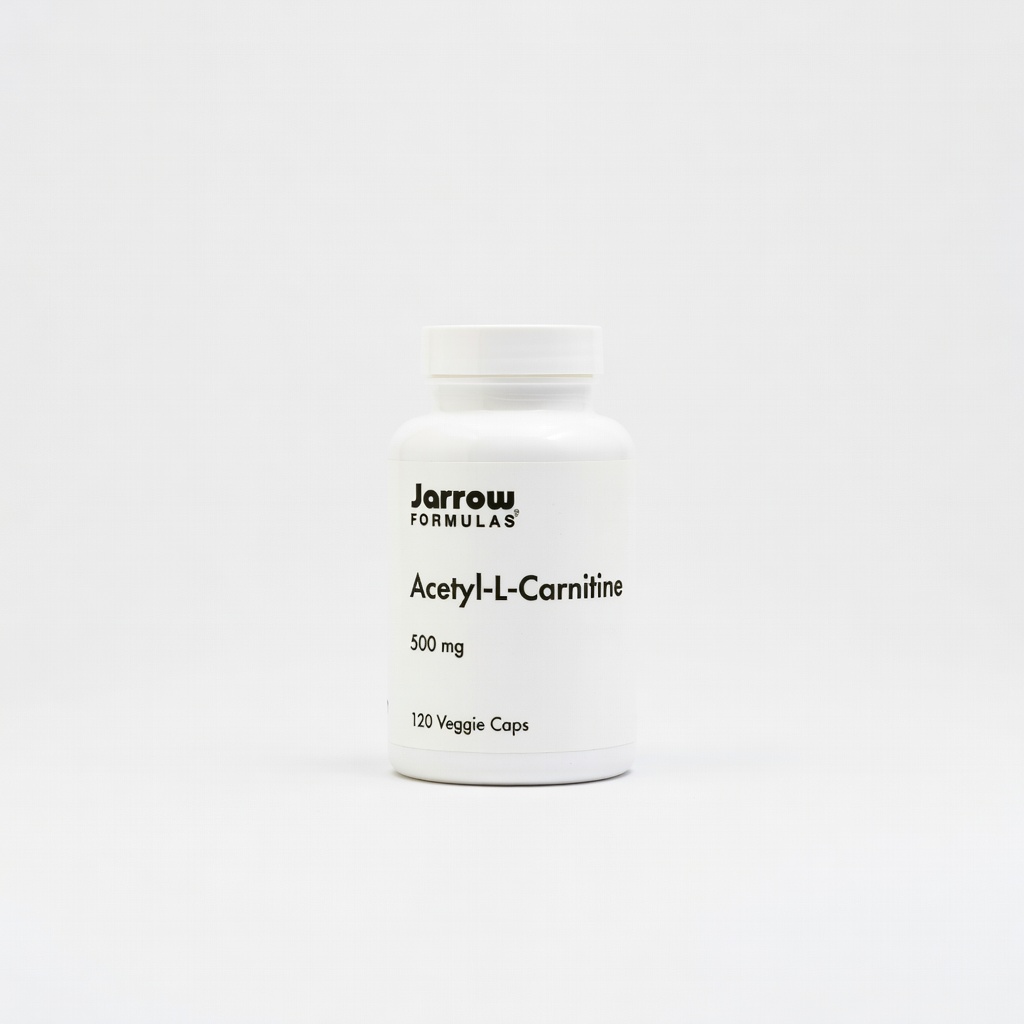 Jarrow Formulas Acetyl-L-Carnitine 500 mg, 120 Veggie Caps