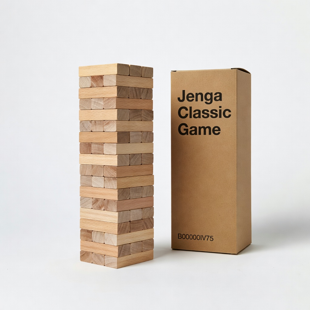 Jenga Classic Game (ASIN: B00000IV75)