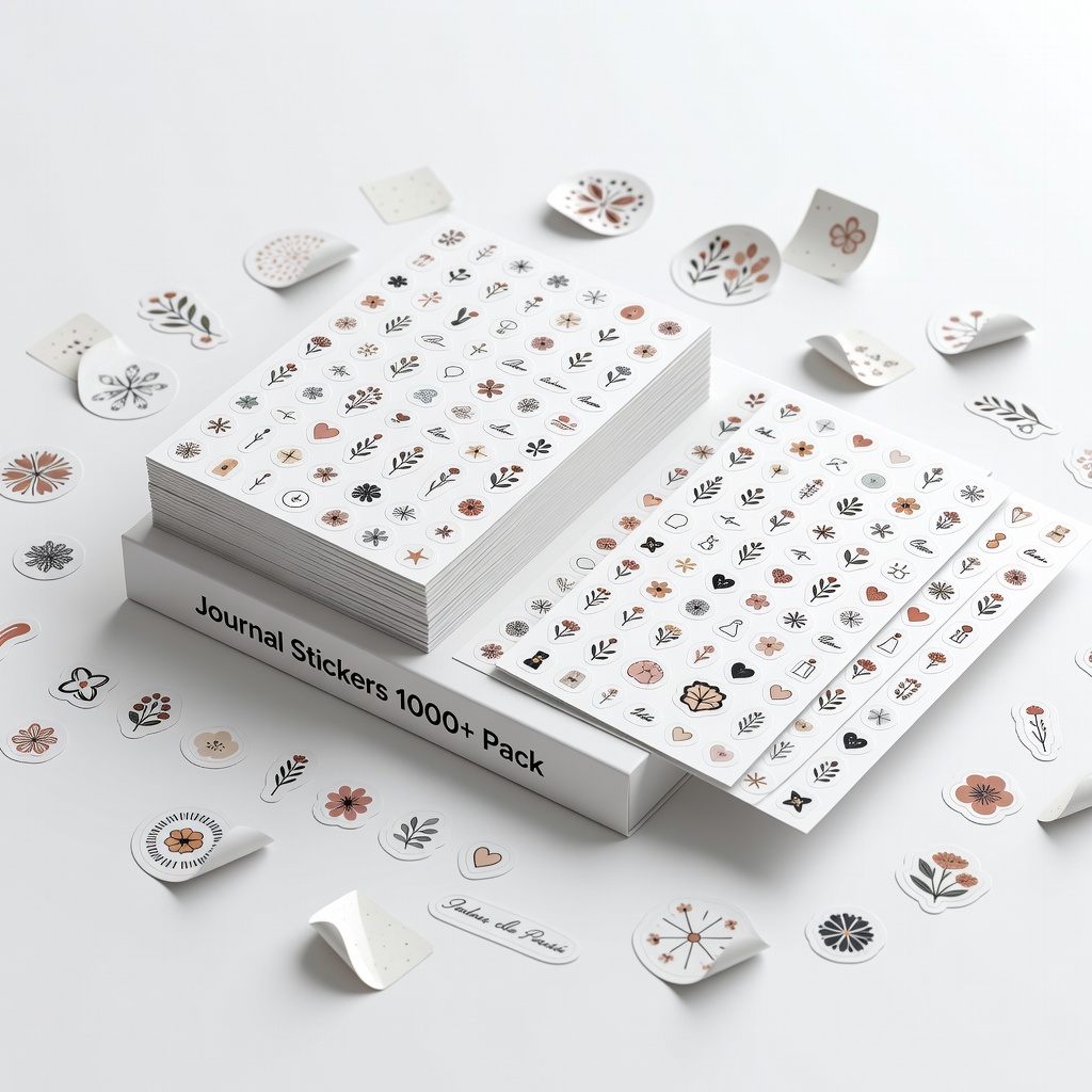 Journal Stickers 1000+ Pack