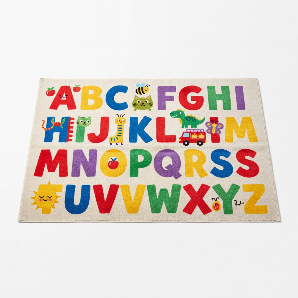 Joy Carpets Kids Alphabet Rug