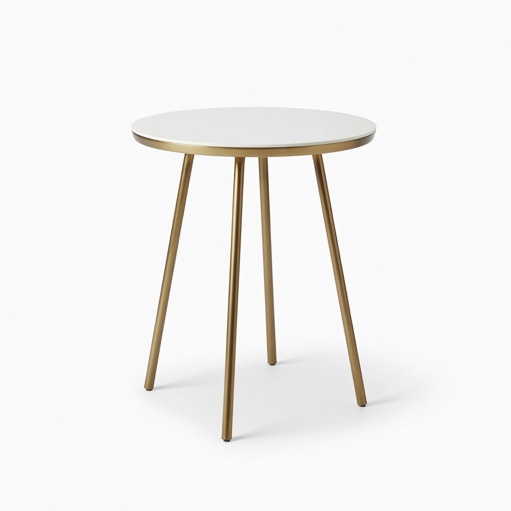 Kate and Laurel Etienne Metal Accent Table