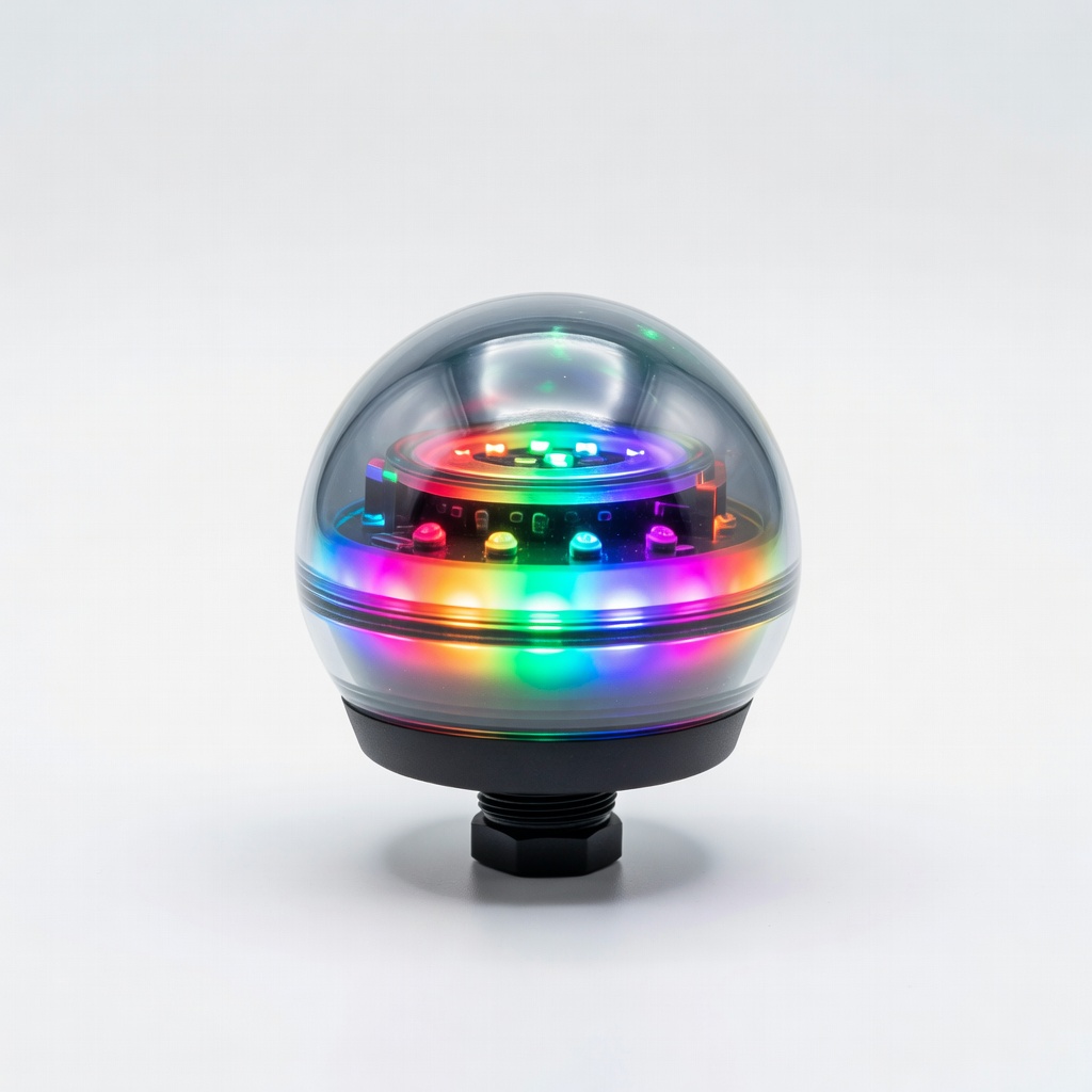 KEMIMOTO RGB LED Antenna Topper Ball