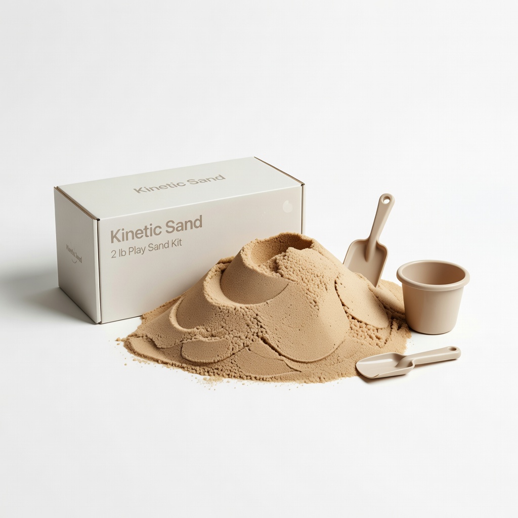 Kinetic Sand 2 lb Play Sand Kit