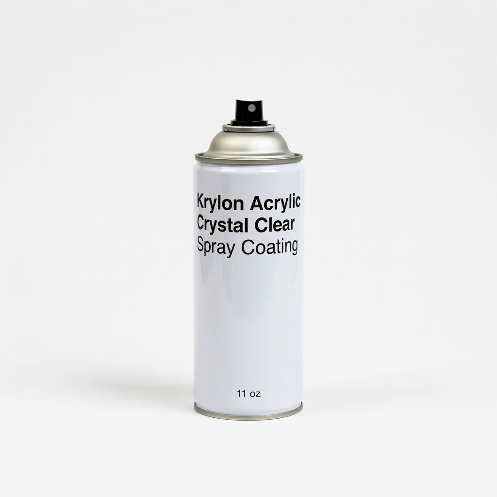 Krylon Acrylic Crystal Clear Spray Coating, 11 oz