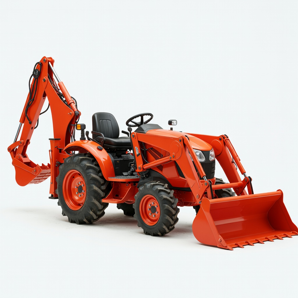 Kubota BX23S Compact Tractor with Backhoe
