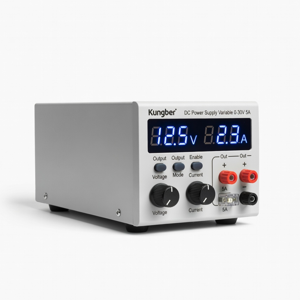 Kungber DC Power Supply Variable 0-30V 5A