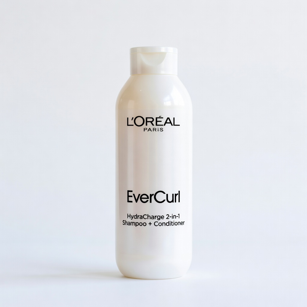 L'Oréal Paris EverCurl HydraCharge 2-in-1 Shampoo + Conditioner