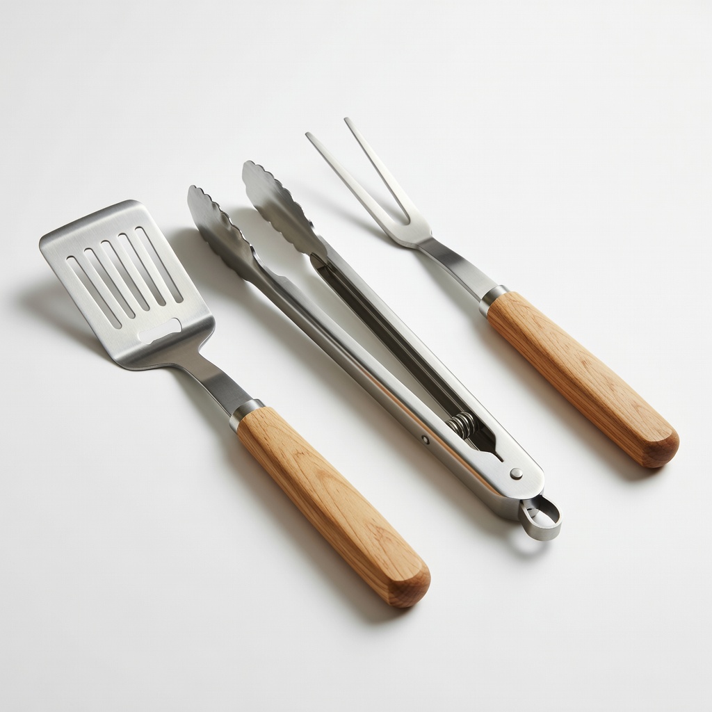 Lamson 3-Piece BBQ Tool Set