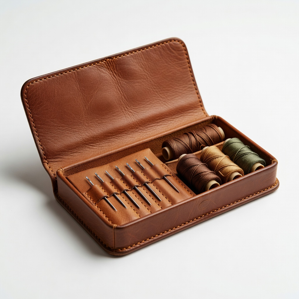 Leather Needles and Thread Kit