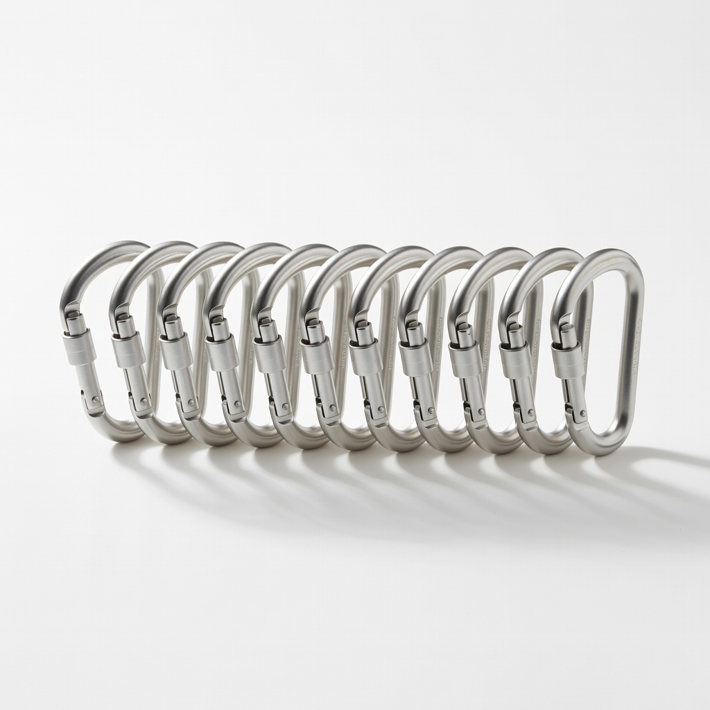 Lebogner 10 Pack Heavy Duty Carabiner Clips
