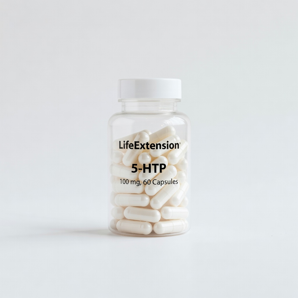Life Extension 5-HTP 100 mg, 60 Capsules