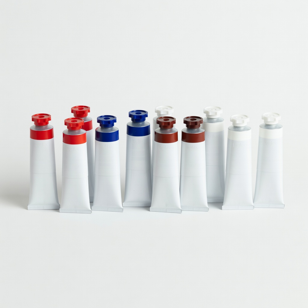 Liquitex Basics Acrylic Paint Set, 12x75ml Tubes