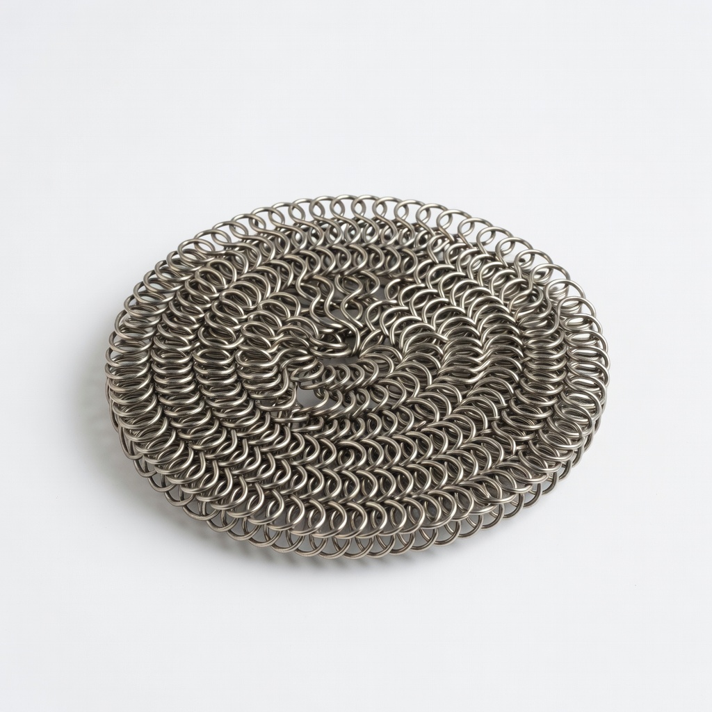 Lodge Cast Iron Seasoning Pan Scrubber (Chainmail)