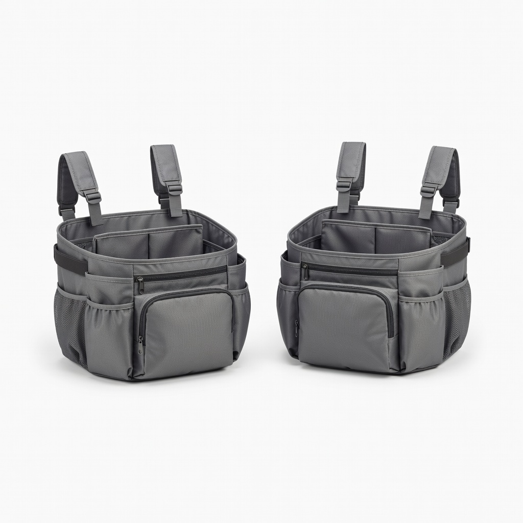 Lusso Gear Car Seat Organizer, 2 Pack
