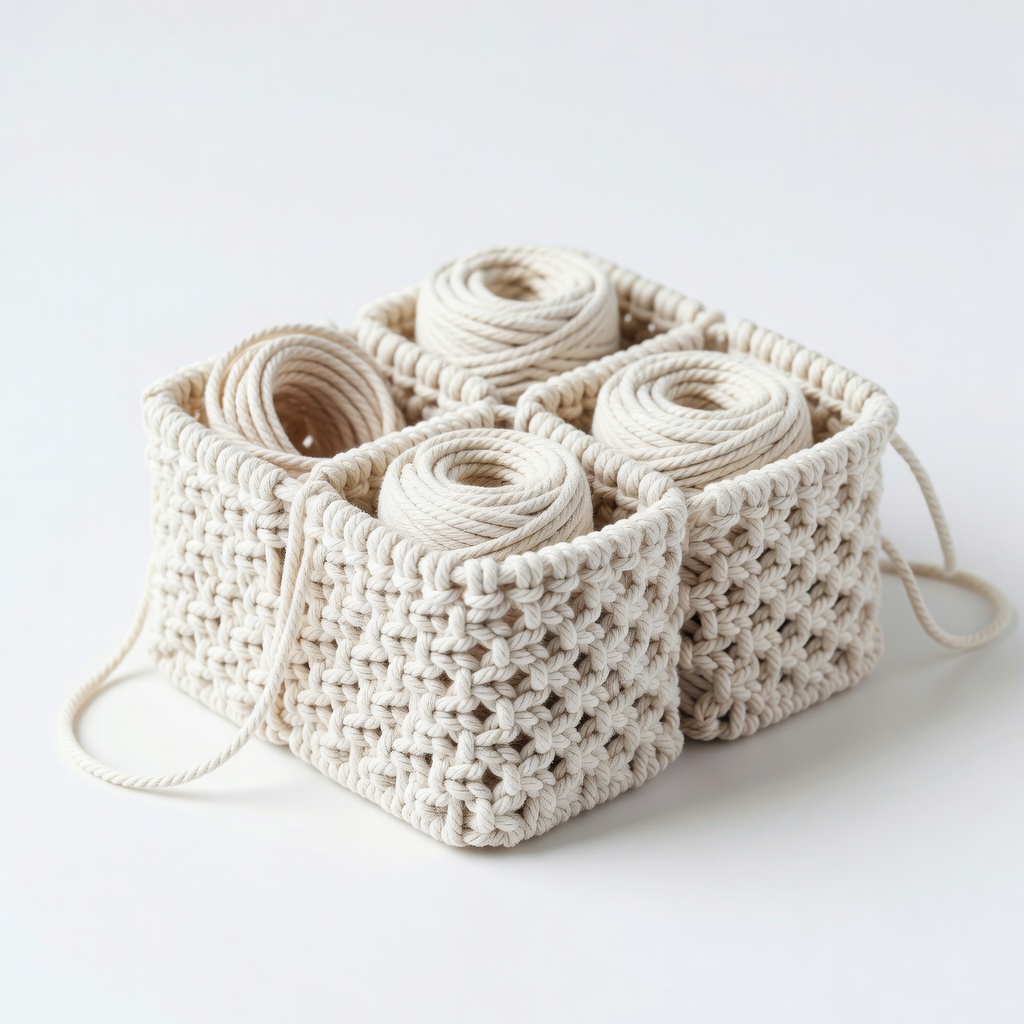 Macrame Cord Organizer