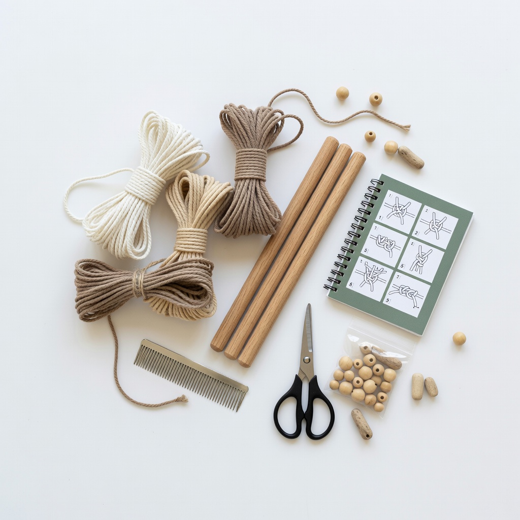 Macrame Kit for Beginners Wall Hanging - Makes 3 Macrame Wall Hangings